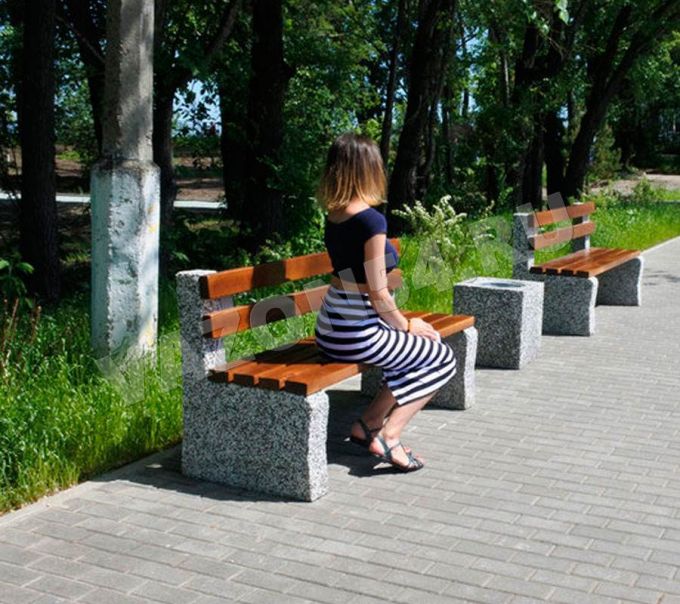 Скамейка парковая