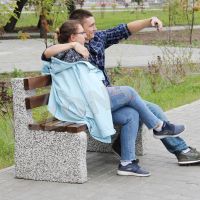 Скамейка парковая